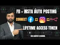 Integrate FB Page Instagram to n8n in 1 GO Lifetime Permanent Access Token
