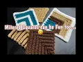 How to Crochet a Mitered Square