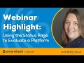 Download Lagu Webinar Highlight: Using the Status Page to Evaluate a Platform