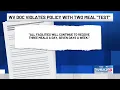 WSAZ Investigates W Va Department of Corrections violates policy with two-meal test