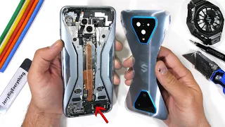 dueling heat pipes u0026 pop up buttons blackshark 3 pro teardown 