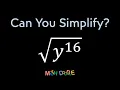 Simplifying Expression with Square Roots 16 Step-by-Step Algebra Solution - Math Doodle