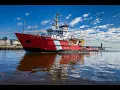 Very Rare Visit The Canadian Coast Guard Samuel Risley sailing into and out of Duluth