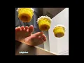 Download Lagu Bare feet smashing \u0026 crushing yellow cupcakes with buttercream frosting! - ASMR - Above \u0026 Below View