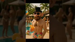 ITALIAN BRAINROT POOL PARTY Italianbrainrot Memes Brainrot Brainrotmusic Beach Summer 