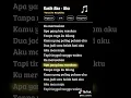 Download Lagu dua jadi satu lirik