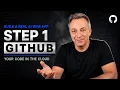 Build a Web App with AI in 5 s Step 1 GitHub