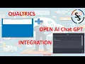Dynamic Quiz Question creation with Chat GPT API Integration in Qualtrics - Demo by Ron Dev