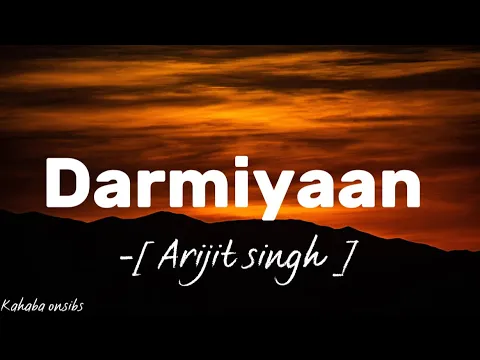 Download MP3 Darmiyaan - Shafqat Amanat Ali ❤️ with lyrics ❤️ #music #kahabaonsibs