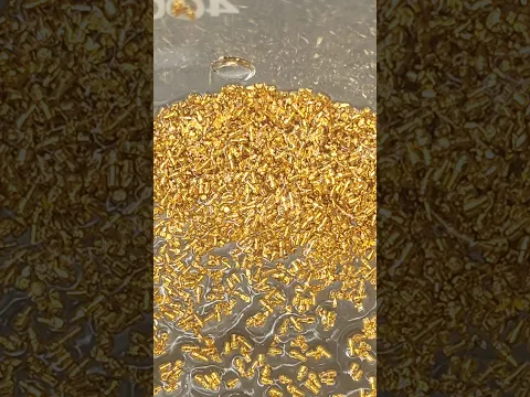 Simple Gold Separation Using Nitric Acid 🧪 | Gold Recovery & Metal Refining #goldrecovery