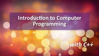 Introduction to Programming with C - Creating Flowcharts part 1