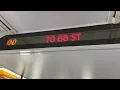 BMT Subway R160B Siemens N Train Ride from Ditmars Blvd-Astoria to Gravesend-86th Street