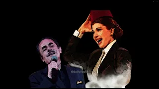 ديو ماجدة الرومي و ملحم بركات  إعتزلت الغرام دندنها