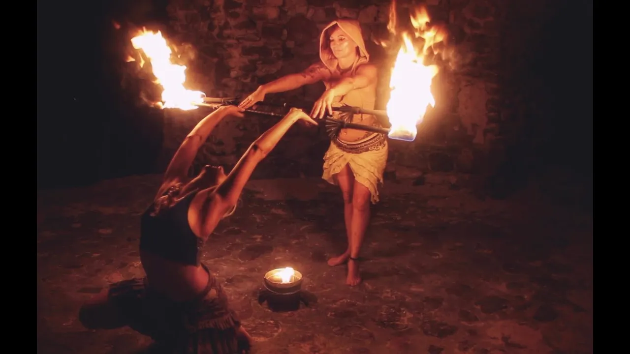 St. Croix Fire Dancers - Goddess Energy Sacred Feminine Rising