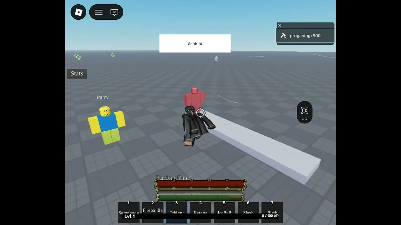 Trident rush skill