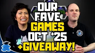 Our Favorite Board Games October 2025 And Giveaway 