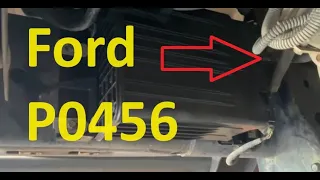Causes and Fixes Ford P0456 Code Evaporative Emissions System Small Leak Detected
