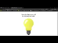 Simple Light Bulb JavaScript Project