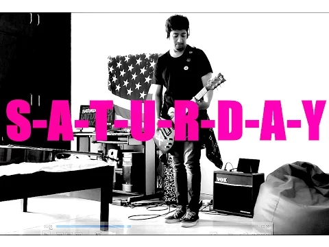 Download MP3 Simple Plan - Saturday (Guitar Cover + Lyrics)