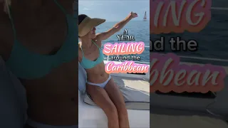 Sailing around the Caribbean. #sailing #travel #adventure #sailingbyefelicia