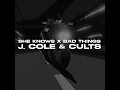 Download Lagu she knows (extended)  // j. cole \u0026 cults mashup
