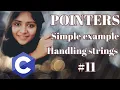 Pointers Character Strings Program to count length of a string using pointers C programming