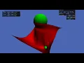 cloth simulation Vulkan compute shaders