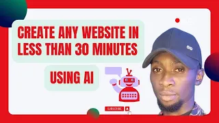 How To Build ANY Website With Ai In Less Than 30 Minutes Ai Website Builder 