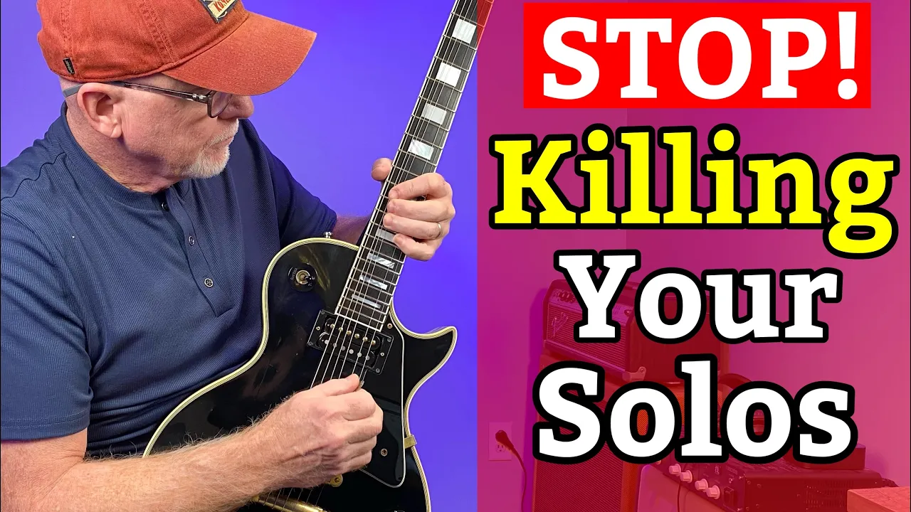 How To STOP Your Guitar Solos From Sounding Like you’re playing a scale