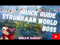 Quick Guide to Strunraan World Boss