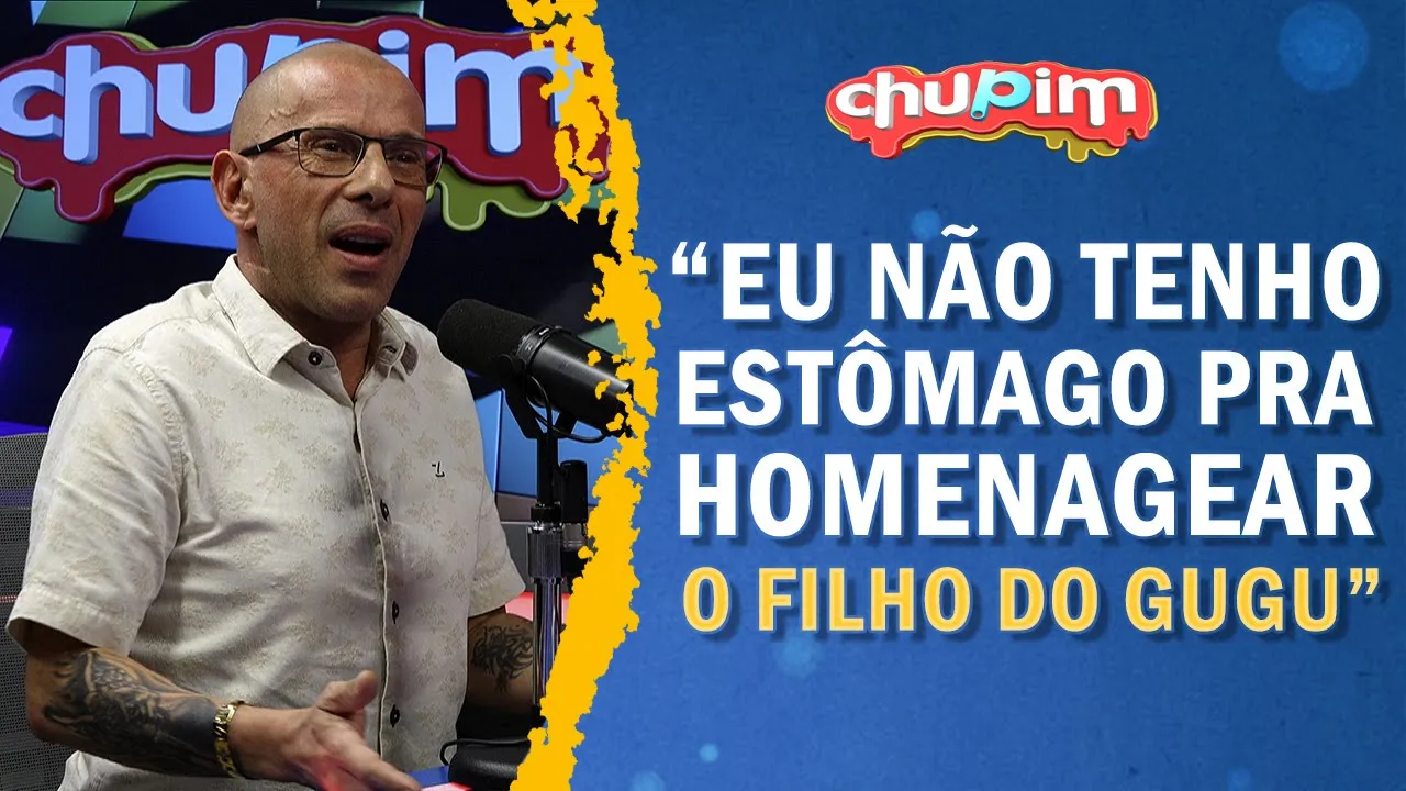 RAFAEL ILHA - "NÃO TENHO ESTÔMAGO PRA HOMENAGEAR O FILHO DO GUGU"