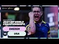 Download Lagu Sweden v USA in the first ever Mixed Teams Final | 2021 IBF World Championships