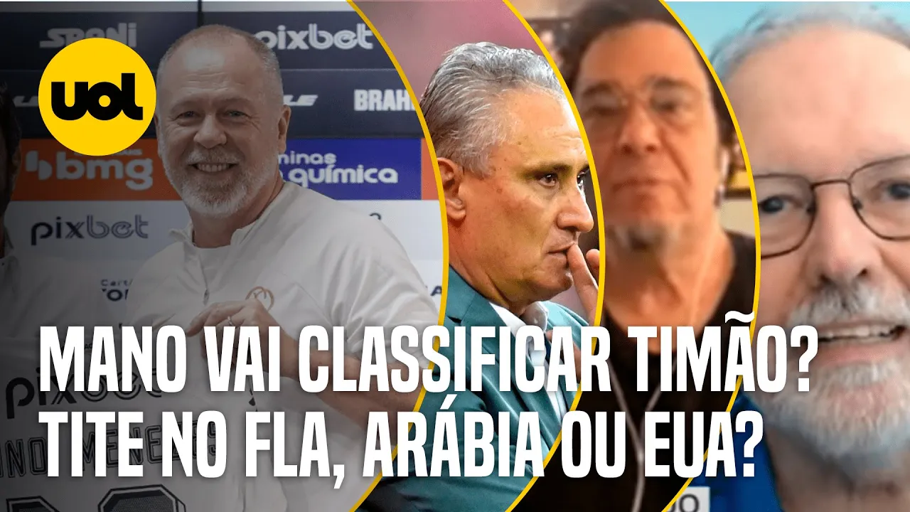 ????MANO MENEZES ADMITE SURPRESA EM CONVITE DO CORINTHIANS; TITE NO FLAMENGO? CASAGRANDE E RMP COMENTAM