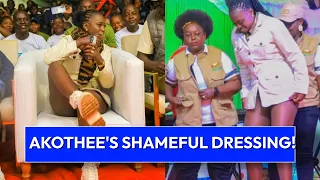 aibu kubwa see how akothee dressed half naked shocking fans