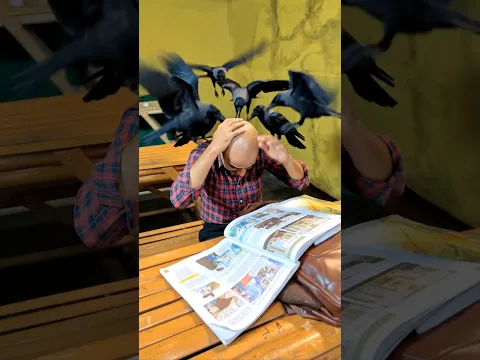 सिकारी तकला 😱 #takla #school #aryansir #Crow #lesson #shorts