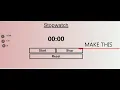 Make Stopwatch using Pure JavaScript Website Coder