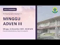 Lagu Misa Minggu Adven III - Minggu, 14 Desember 2025 - 08.00 WIB - Katedral Purwokerto