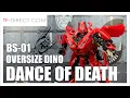 BS-01 DANCE OF DEATH Oversize Firage Transformers Dark of the Moon DINO