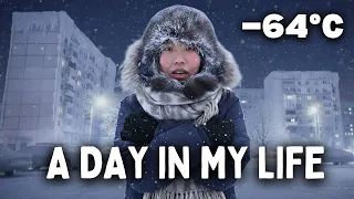 24 Hours in the Coldest City on Earth Yakutsk –64°C (−83°F)