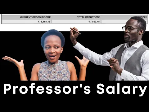 Download MP3 Professor Salary | Lecturer Salary | Teaching Salaries in South Africa | Boni Xaba