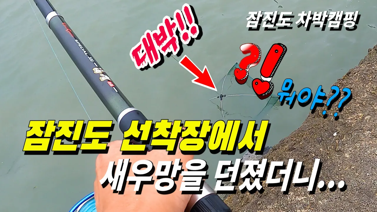 새우망을 던졌더니 깜짝 놀랜 대박 사건 | 무의도 새로 생긴 공영주차장 차박 가능할까? サムネイル