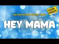 Download Lagu David Guetta, Nicki Minaj, Bebe Rexha \u0026 Afrojack - HEY MAMA (Clean) Official Lyrics