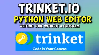 Writing Python in a Web Browser Free Trinket io