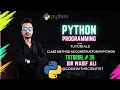 Mastering Python Using Class Methods as Alternative Constructors Tutorial 2023