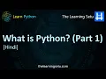 What is Python Part 1 Hindi The Learning Setu
