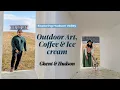 Outdoor Art Coffee Ice Cream in Hudson Valley