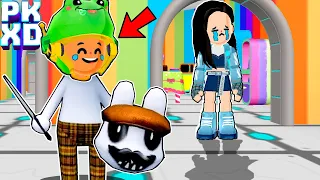 ¡ME DISFRAZO DE BARNEY DE HOSPITAL DE ANIMALES en PK XD para TROLLEAR a NALA! 🐸 SIMBA