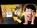 Download Lagu Can I Design A Logo in 15 Minutes? Watch Me Do It!