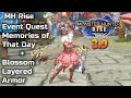 MH Rise Event Memories of That Day Blossom Layered Armor - Monster Hunter Rise