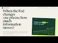 FedSpeak Decoder Does Surprising Fed Language Predict Market Moves Stanford CS109 Challenge